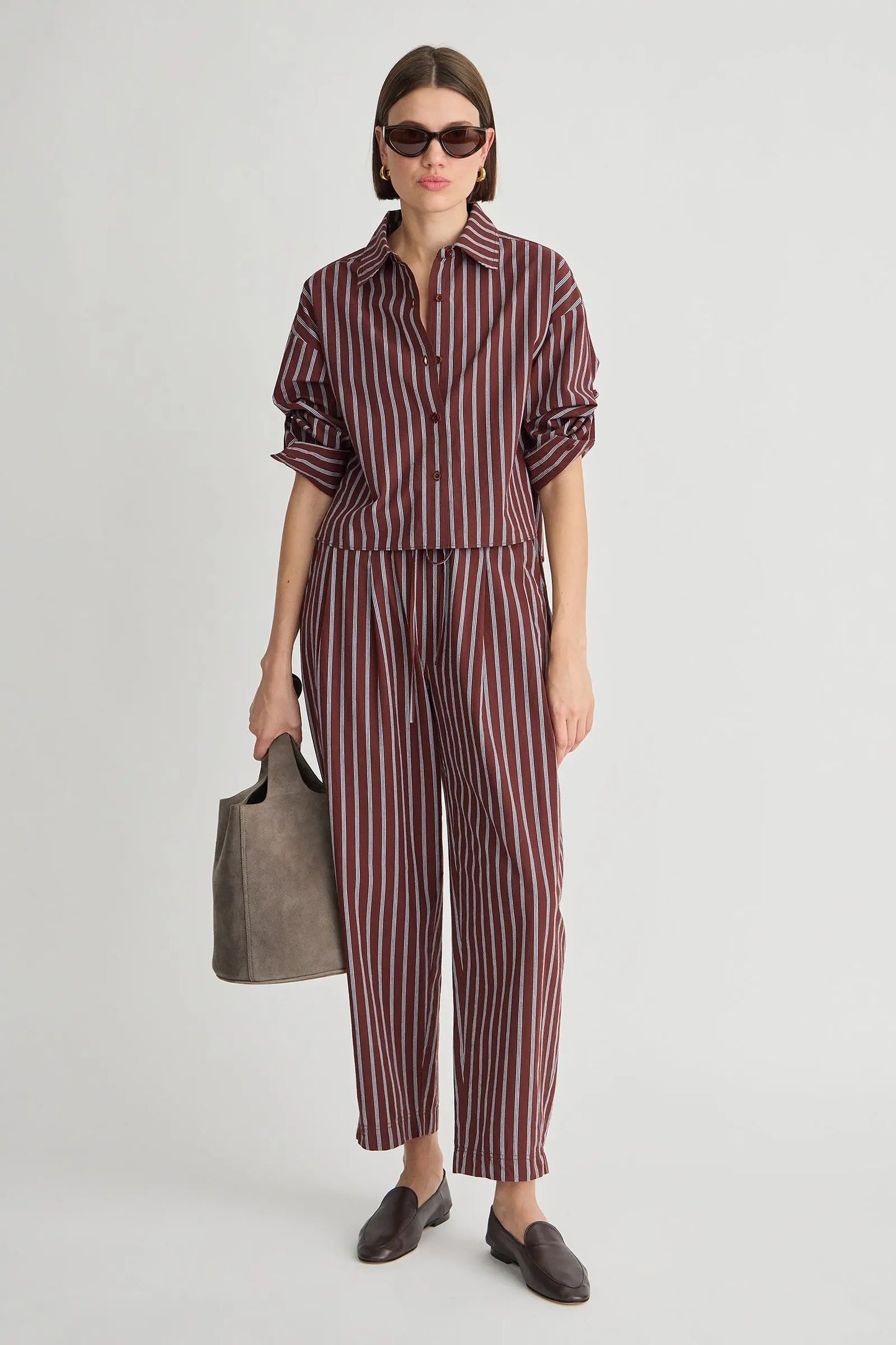 Everyday Pull-On Pant - Spice Multi Stripe