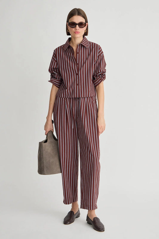 Everyday Pull-On Pant - Spice Multi Stripe