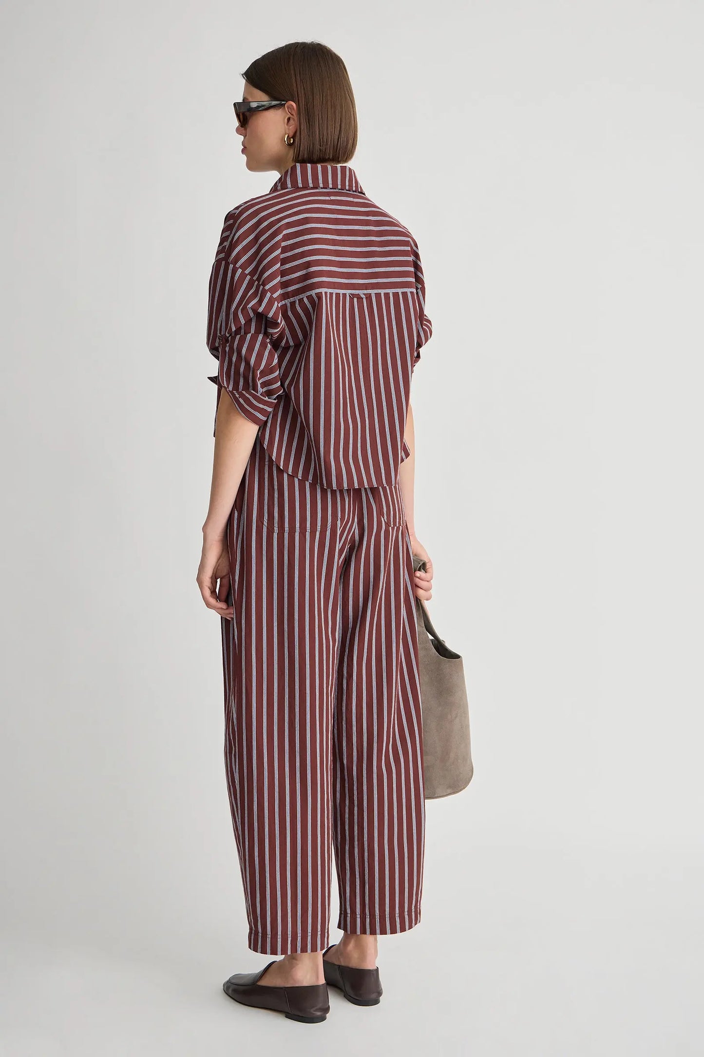 Everyday Pull-On Pant - Spice Multi Stripe