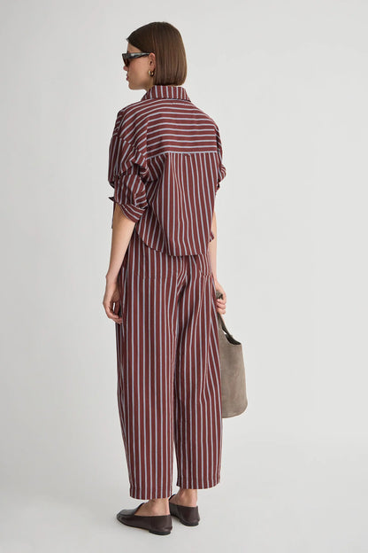 Everyday Pull-On Pant - Spice Multi Stripe