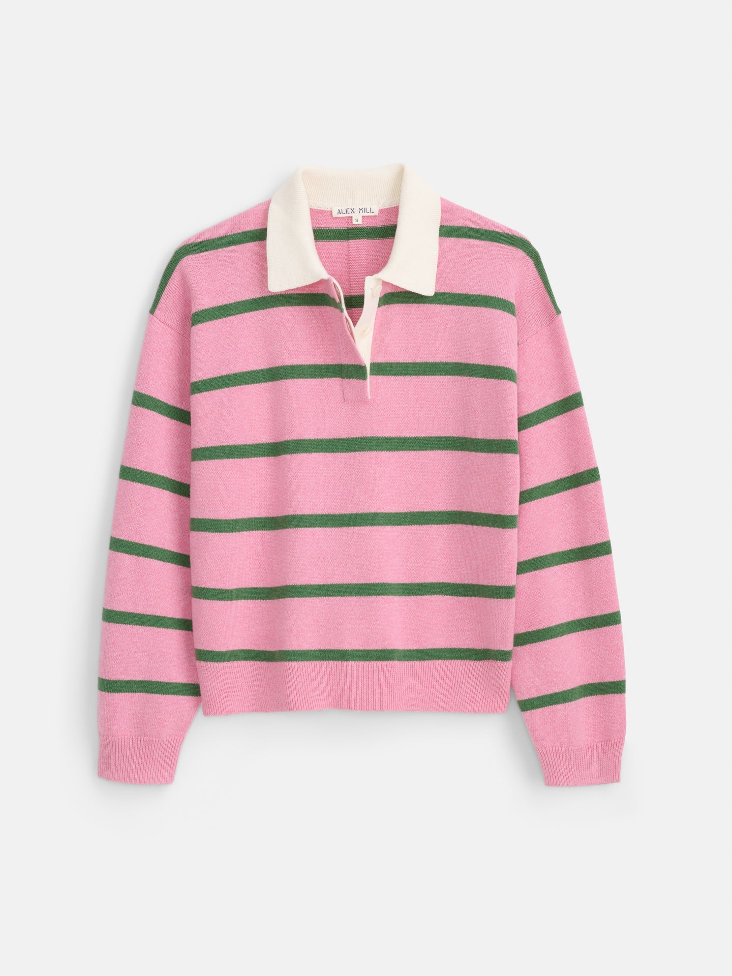 Bond St Polo - Pink Lady/Green Woodland