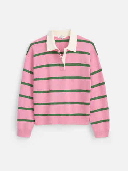 Bond St Polo - Pink Lady/Green Woodland