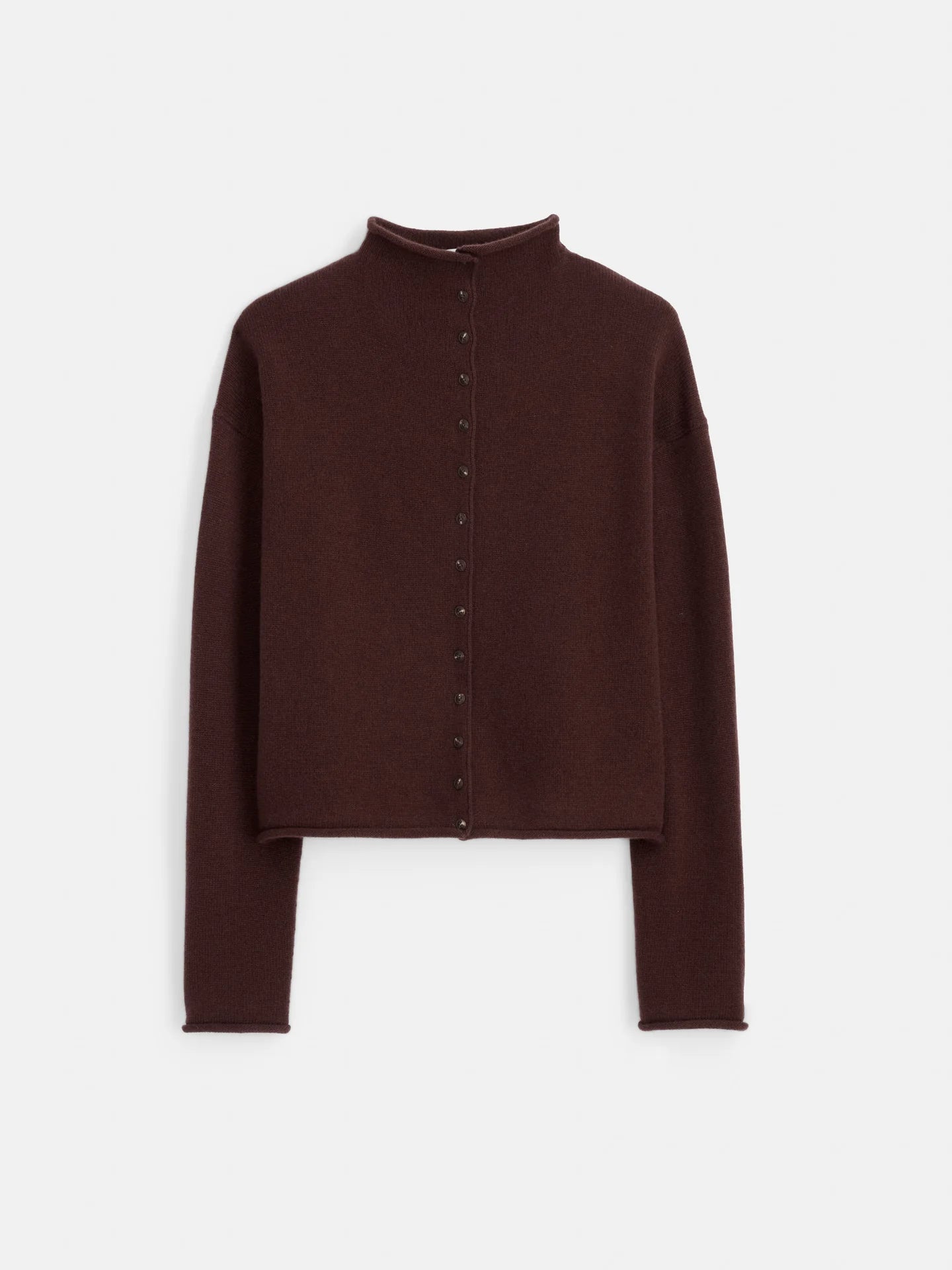 Taylor Cashmere Cardigan - Nutmeg