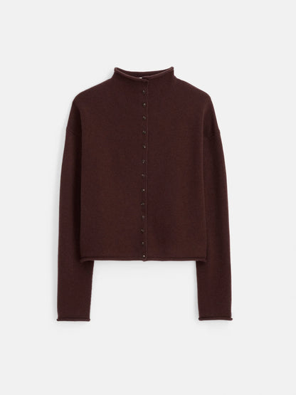 Taylor Cashmere Cardigan - Nutmeg