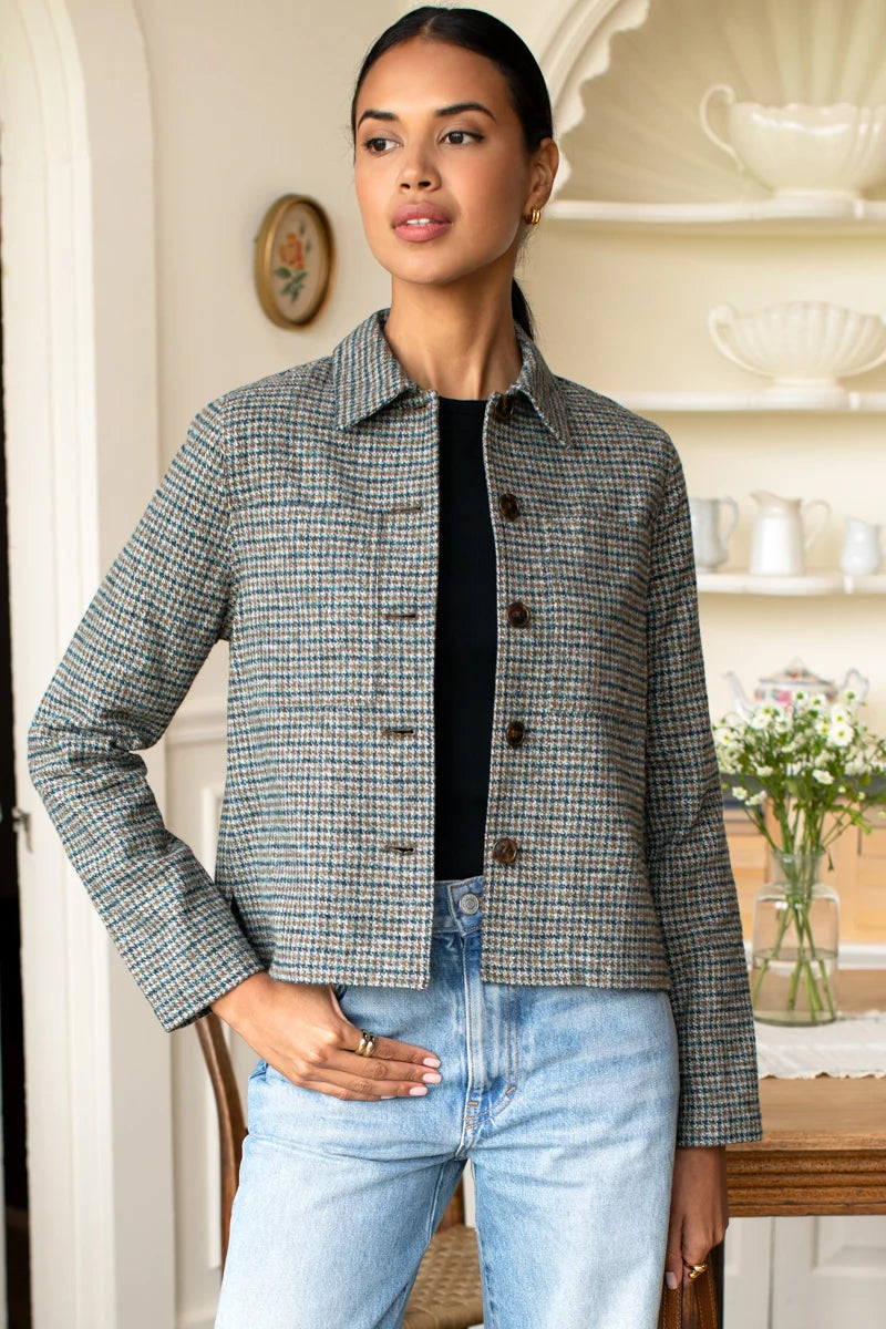 Atelier Pocket Jacket - Gun Club Check