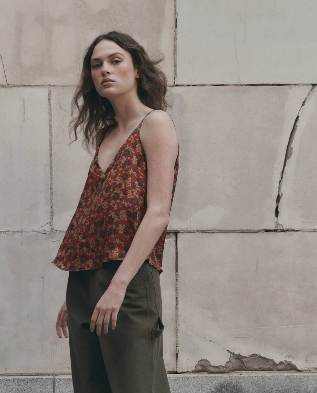 The Port Cami - Guilded Poppy