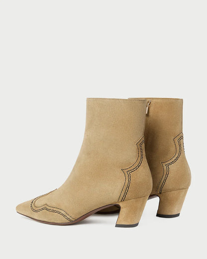 Harlan Sand Suede Ankle Boot