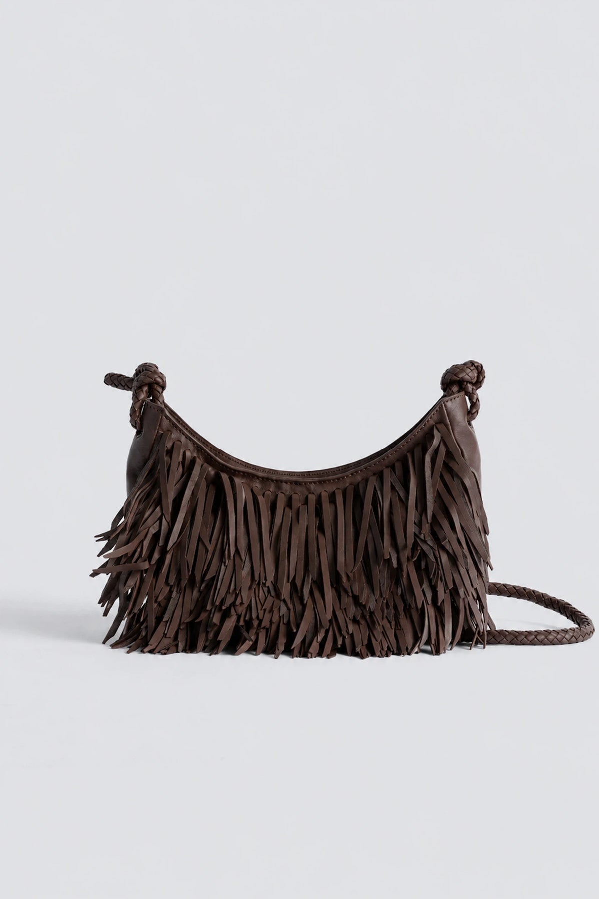 Fringe Sling - Dk. Brown