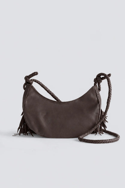 Fringe Sling - Dk. Brown