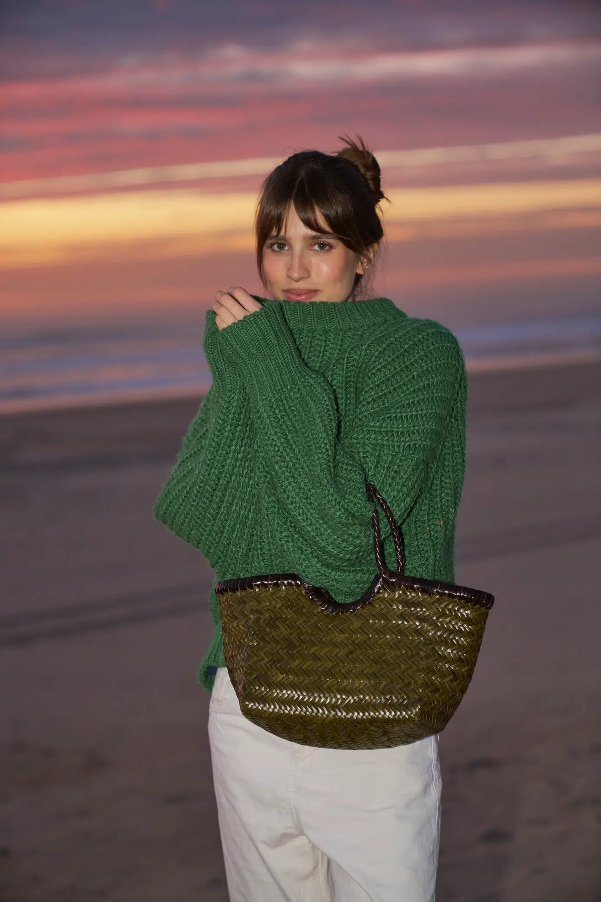 Nantucket Bi-Colour - Khaki/Dk. Brown