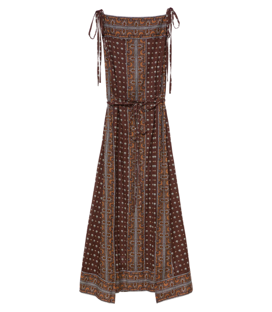 Amarante Dress - Terre Foulard De La Mer