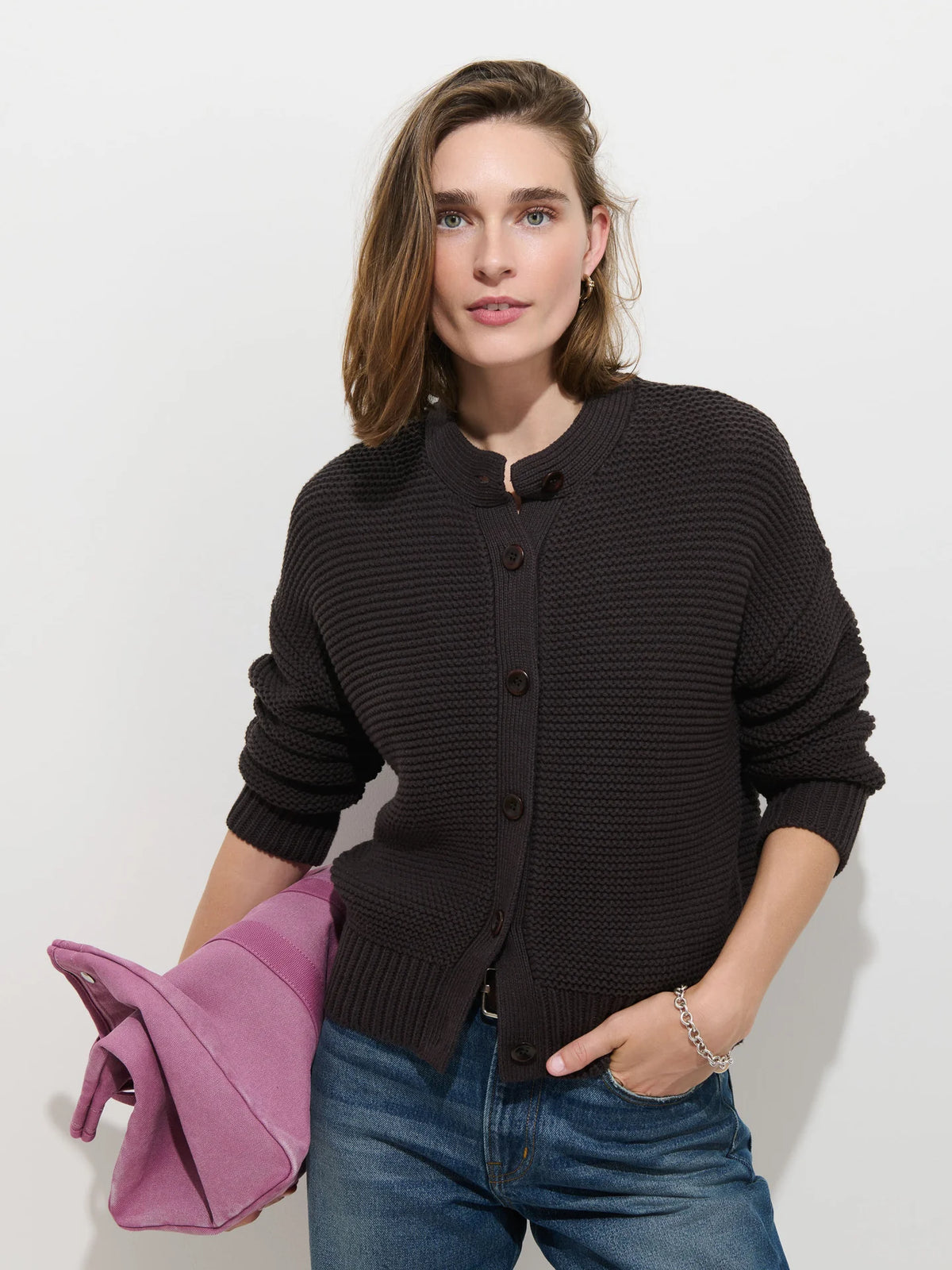 Nico Cardigan - Asphalt Grey