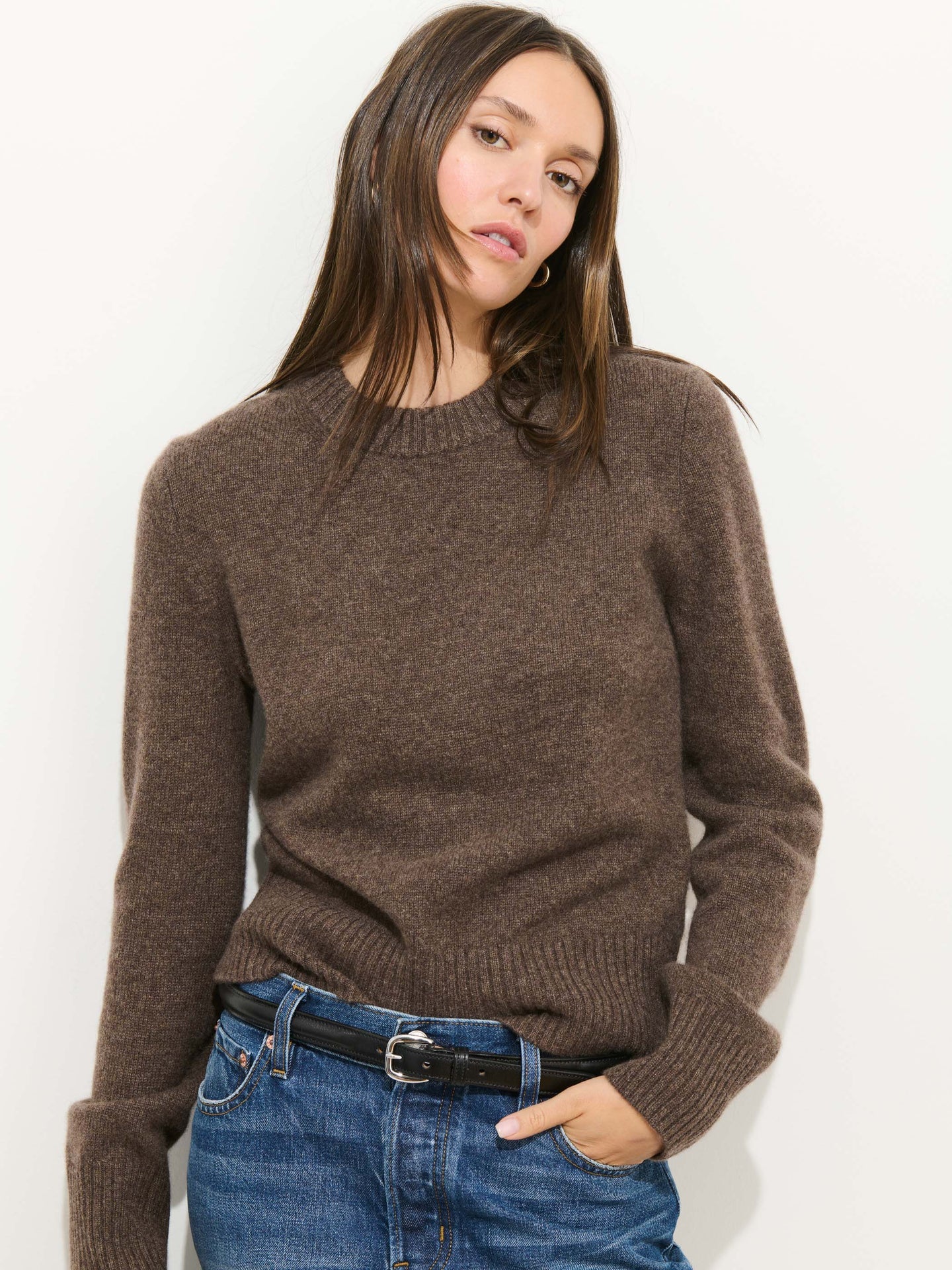 Marais Sweater - Heather Chocolate