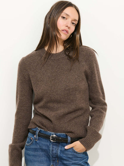 Marais Sweater - Heather Chocolate