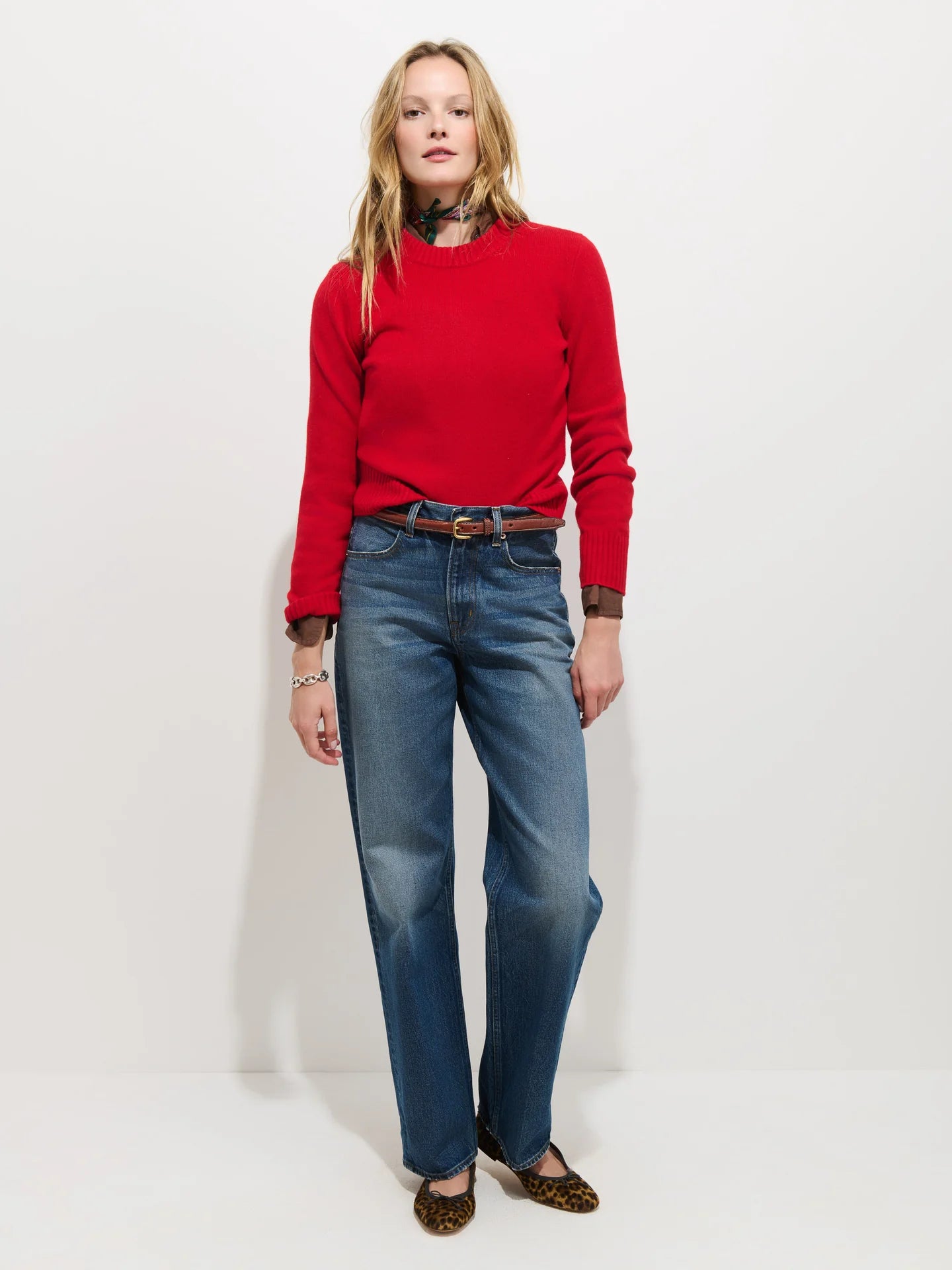 Marais Sweater - Bright Red