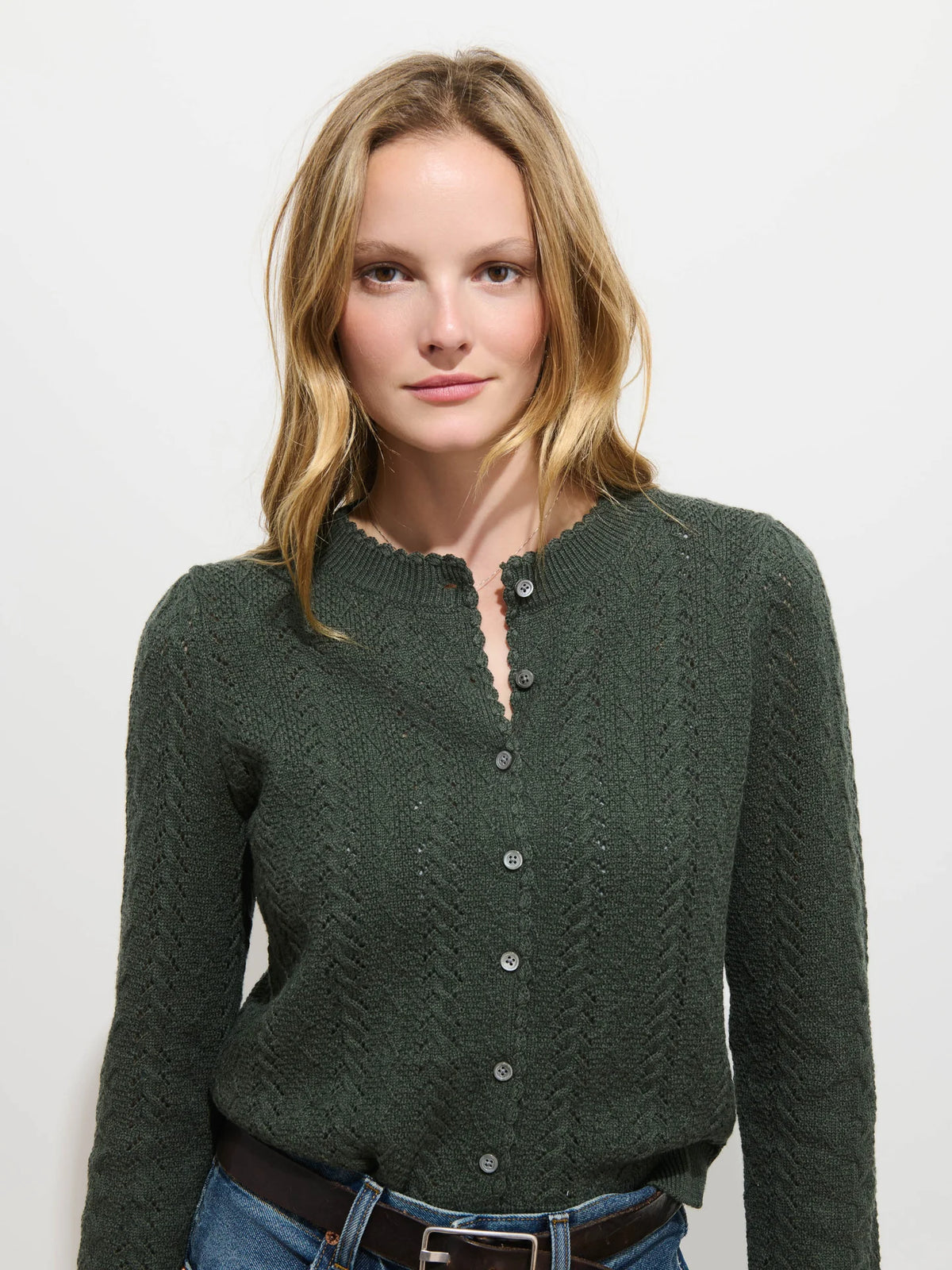 Sally Cardigan - Heather Forest