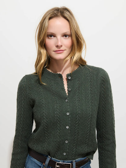 Sally Cardigan - Heather Forest