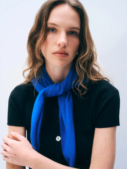 Cashmere Neckerchief - Bright Azur