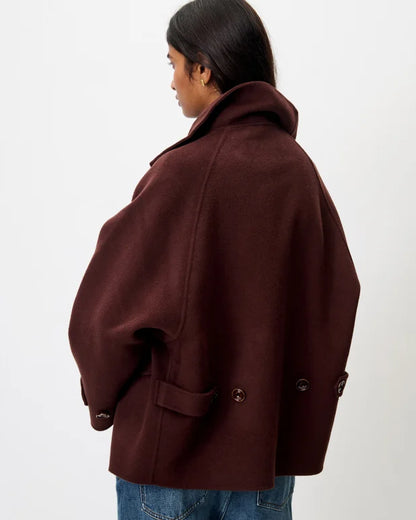 Valley Nevado Wool Coat - Espresso