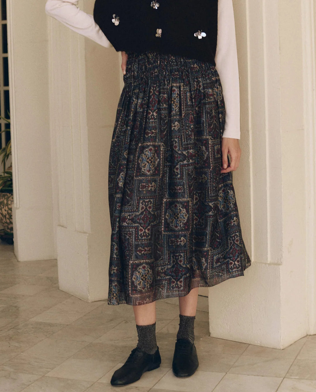 The Canary Skirt - Heirloom Print