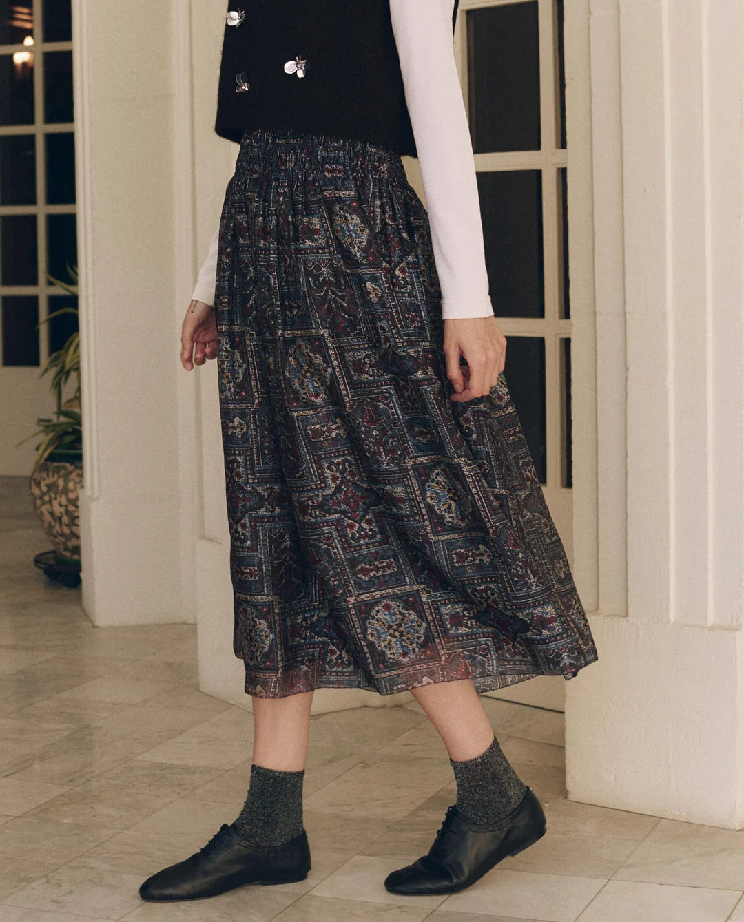 The Canary Skirt - Heirloom Print
