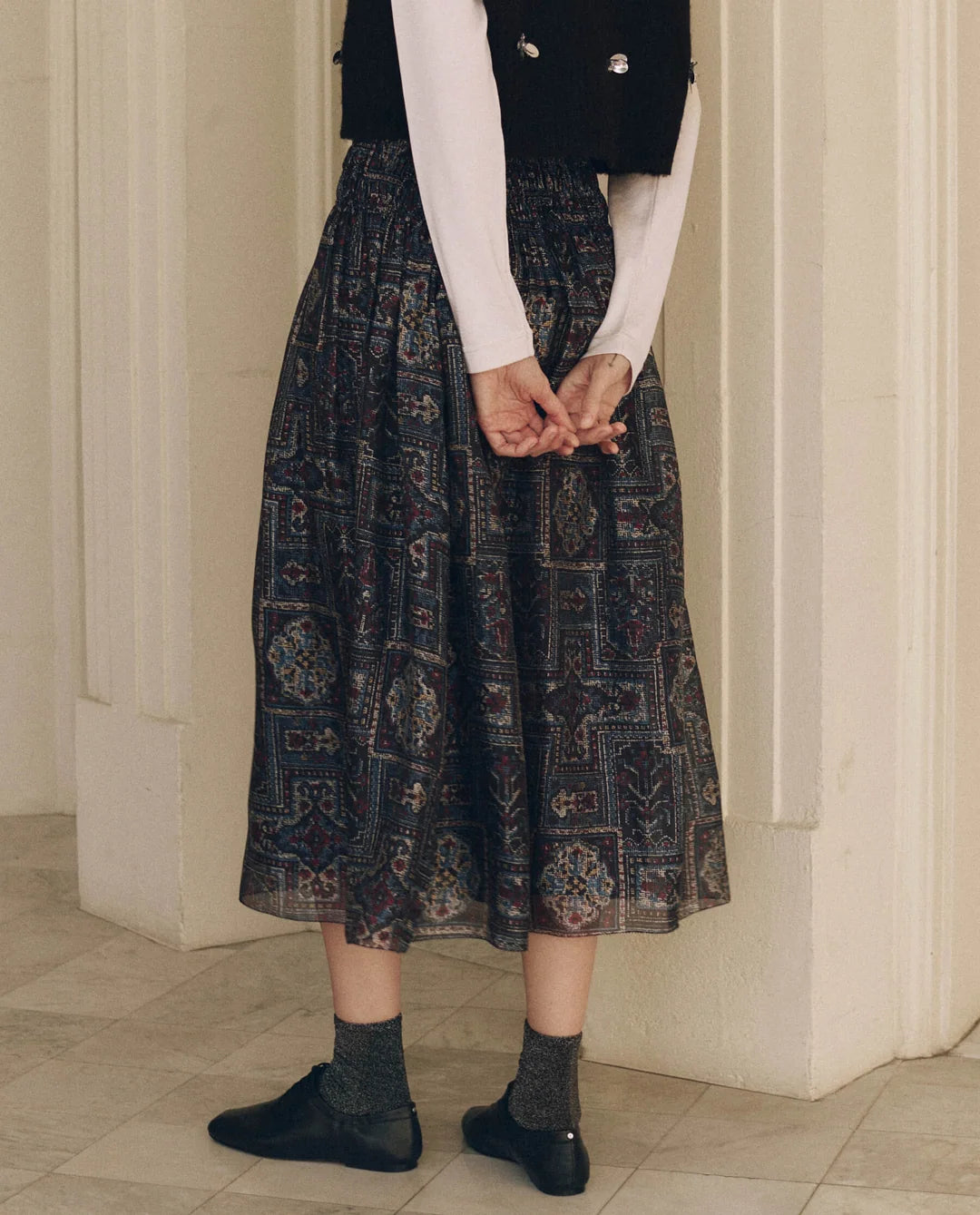 The Canary Skirt - Heirloom Print