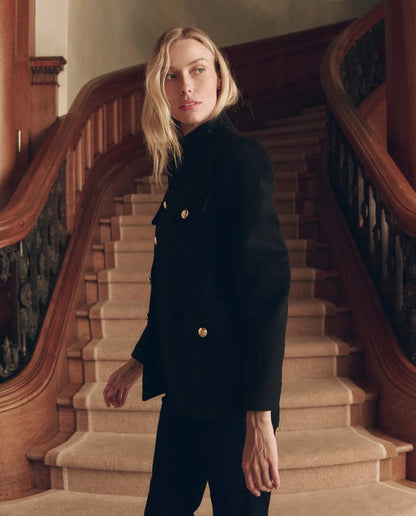 Military Blazer - Black