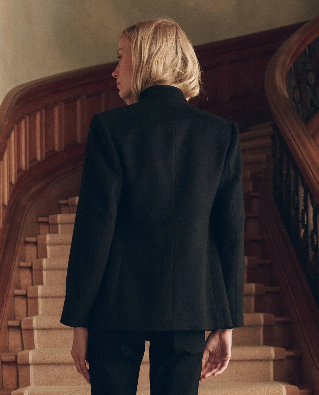 Military Blazer - Black