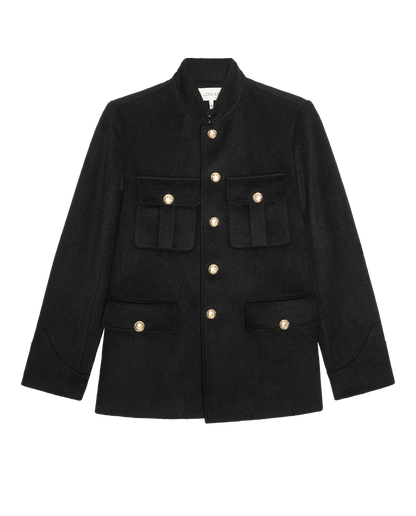 Military Blazer - Black