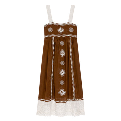 The Sparrow Dress - Chocolate