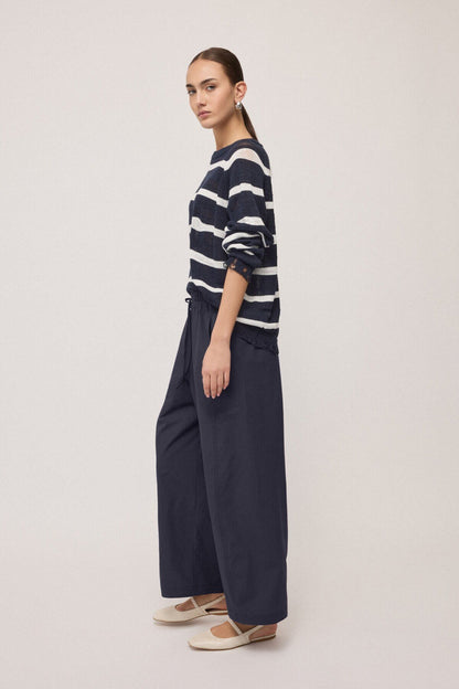 Poplin Balloon Trousers
