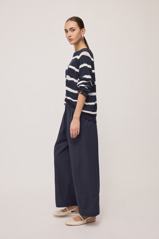 Poplin Balloon Trousers