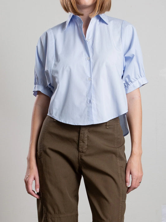 Claude Poplin Shirt - Sky