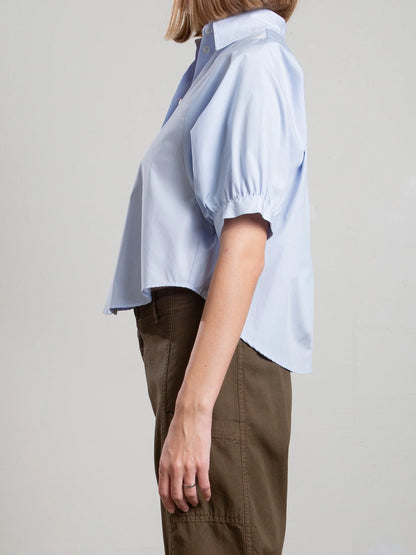 Claude Poplin Shirt - Sky