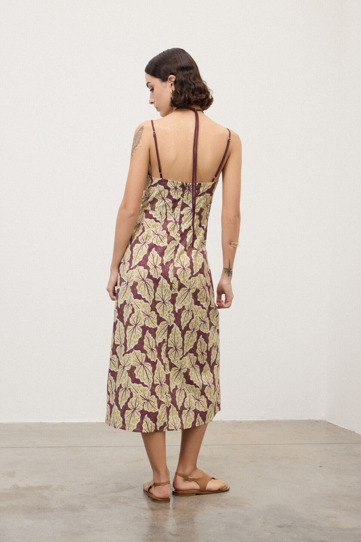 Botanical Midi Dress