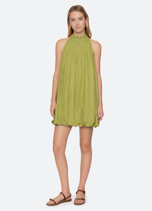 Violet Halter Mini Dress