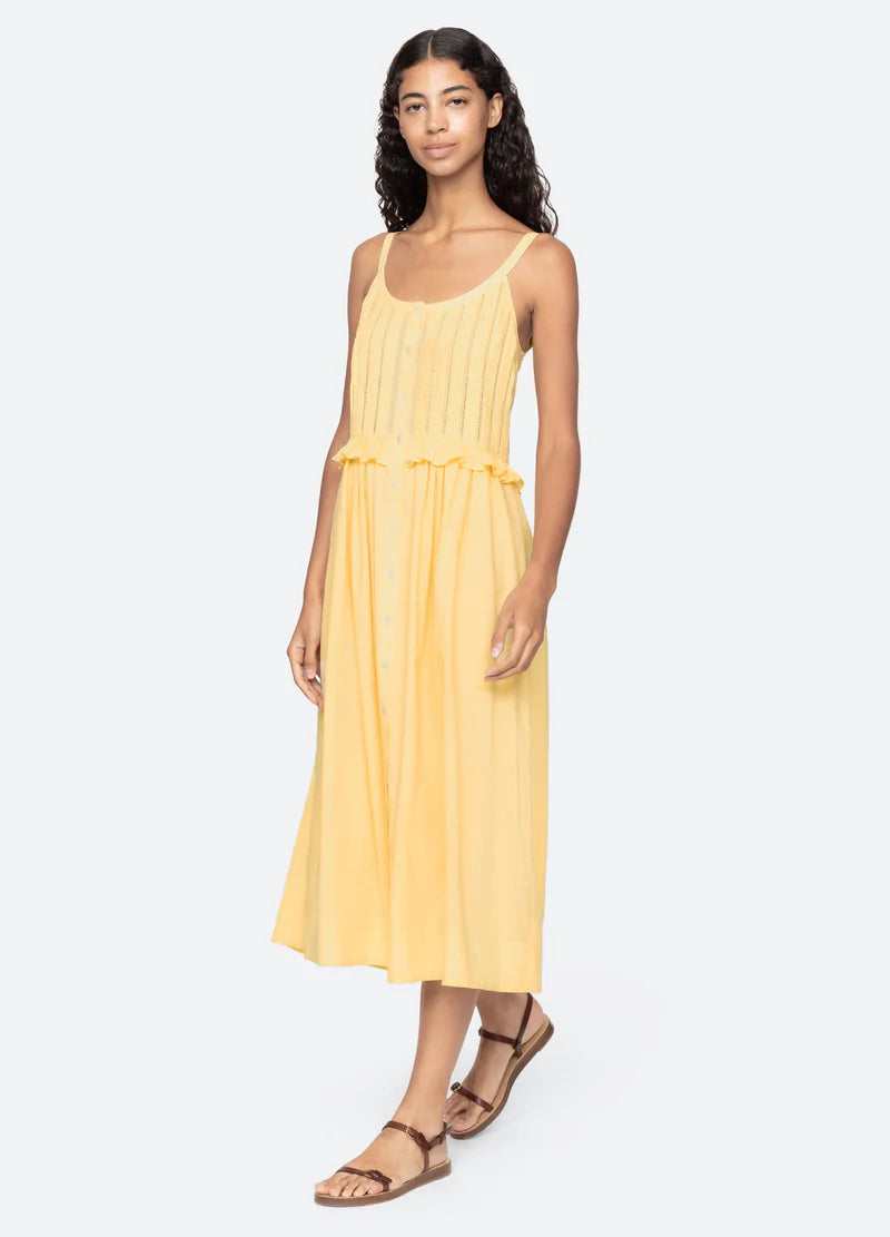 Alberte Solid Tank Dress
