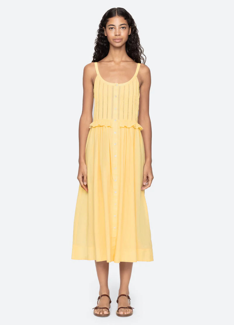 Alberte Solid Tank Dress