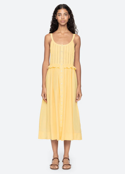 Alberte Solid Tank Dress