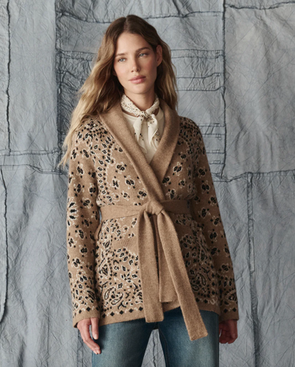 The Bandana Riding Cardigan