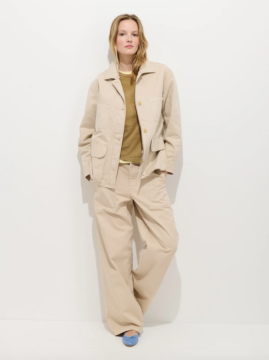 Painter Jacket in Herringbone - Sand