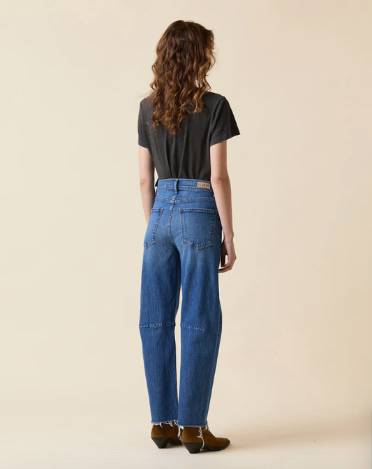 Pixie Mid Rise Ankle - Bohemian Blue