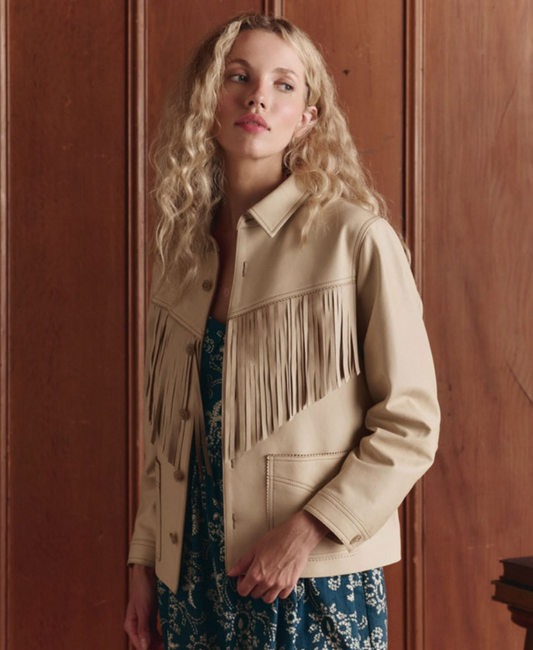 The Leather Fringe Jacket