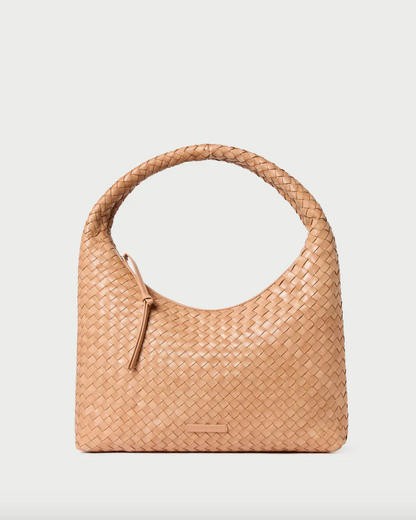 Willow Woven Hobo-Desert Sand