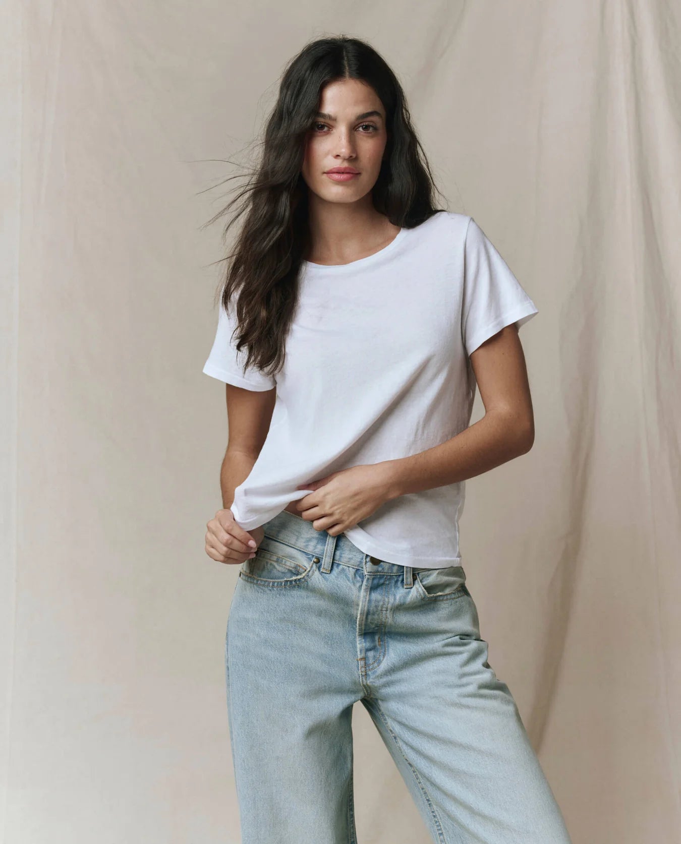 The Little Tee - True White