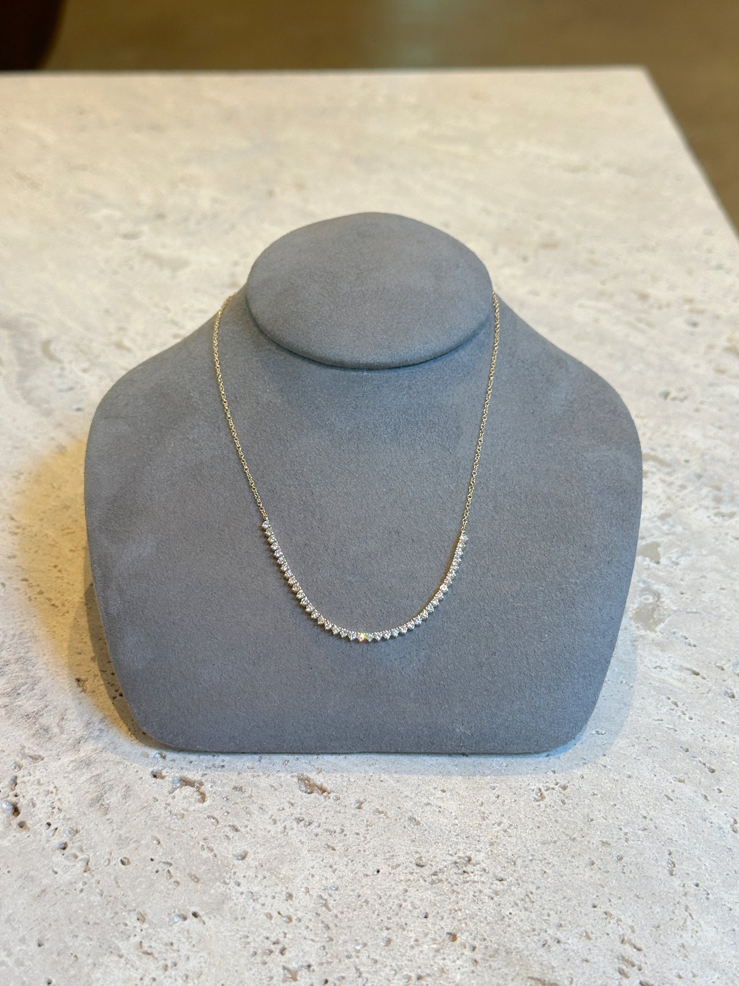 Graduated Diamond Necklace