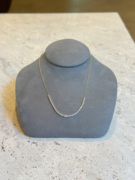 Graduated Diamond Necklace
