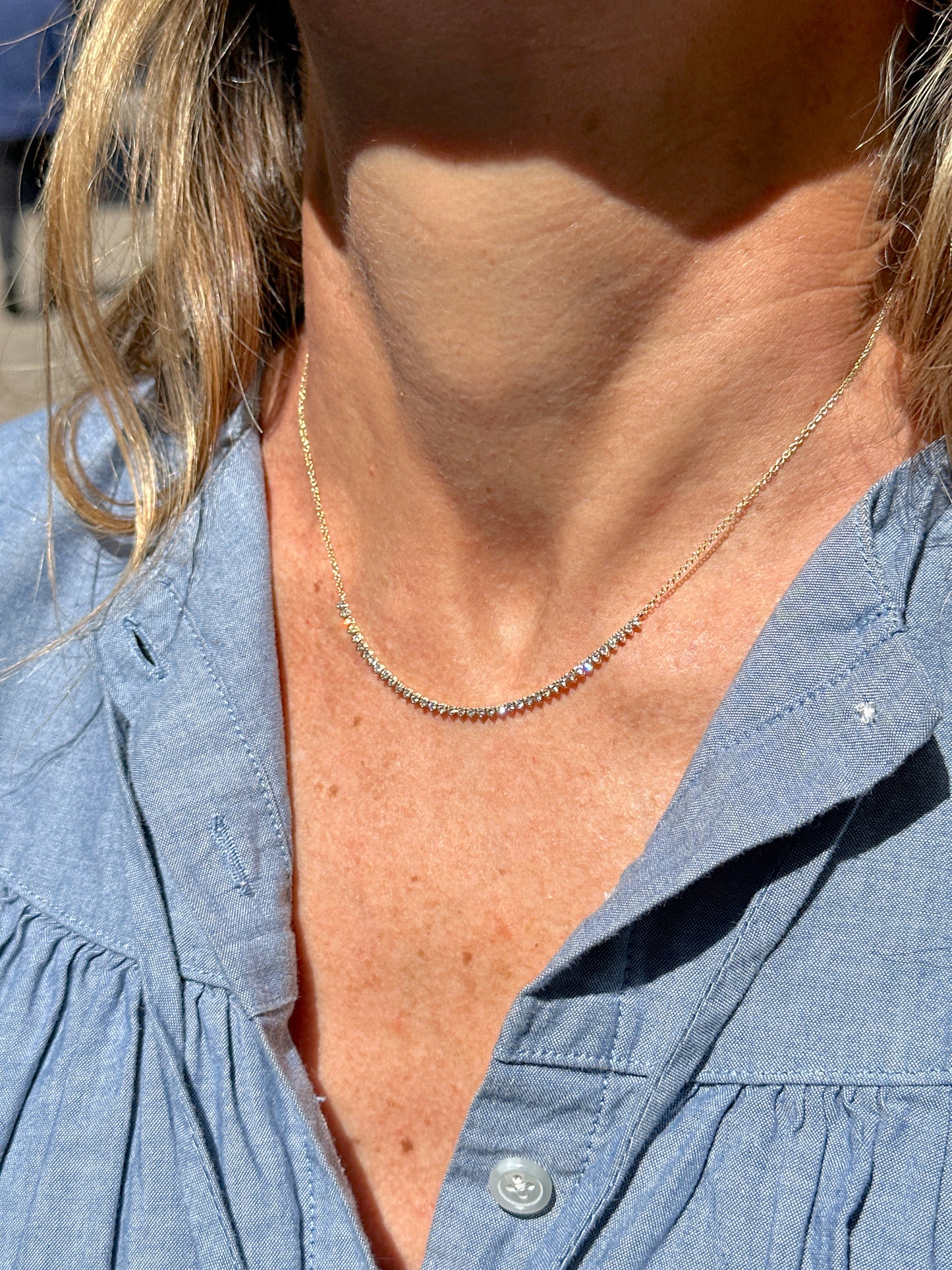 Graduated Diamond Necklace