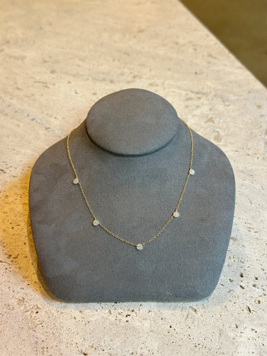 Diamond Dot Necklace