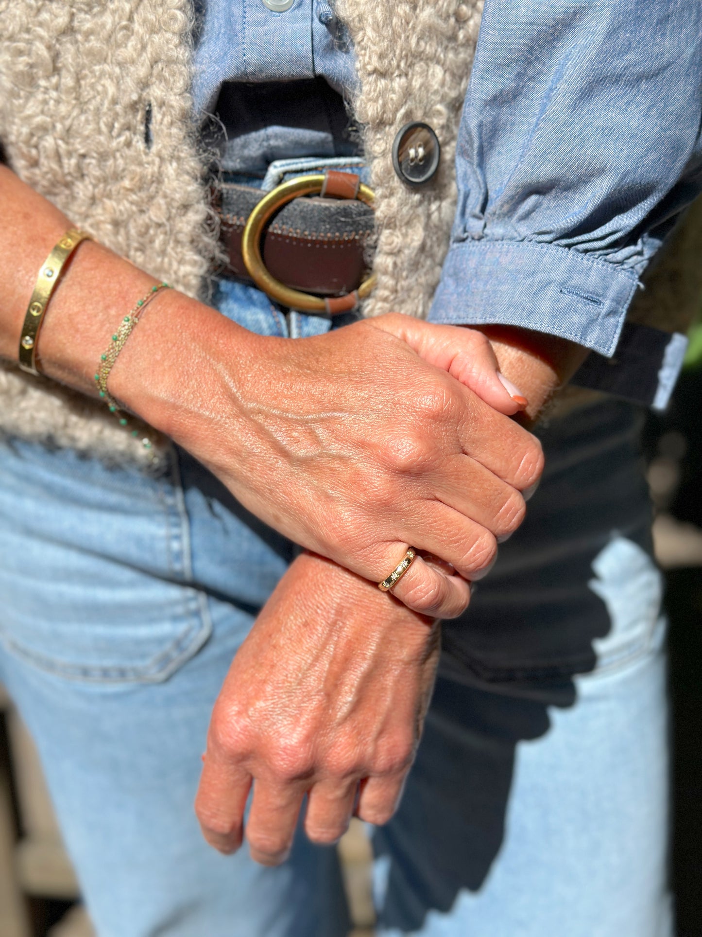 Starburst Pinky Ring